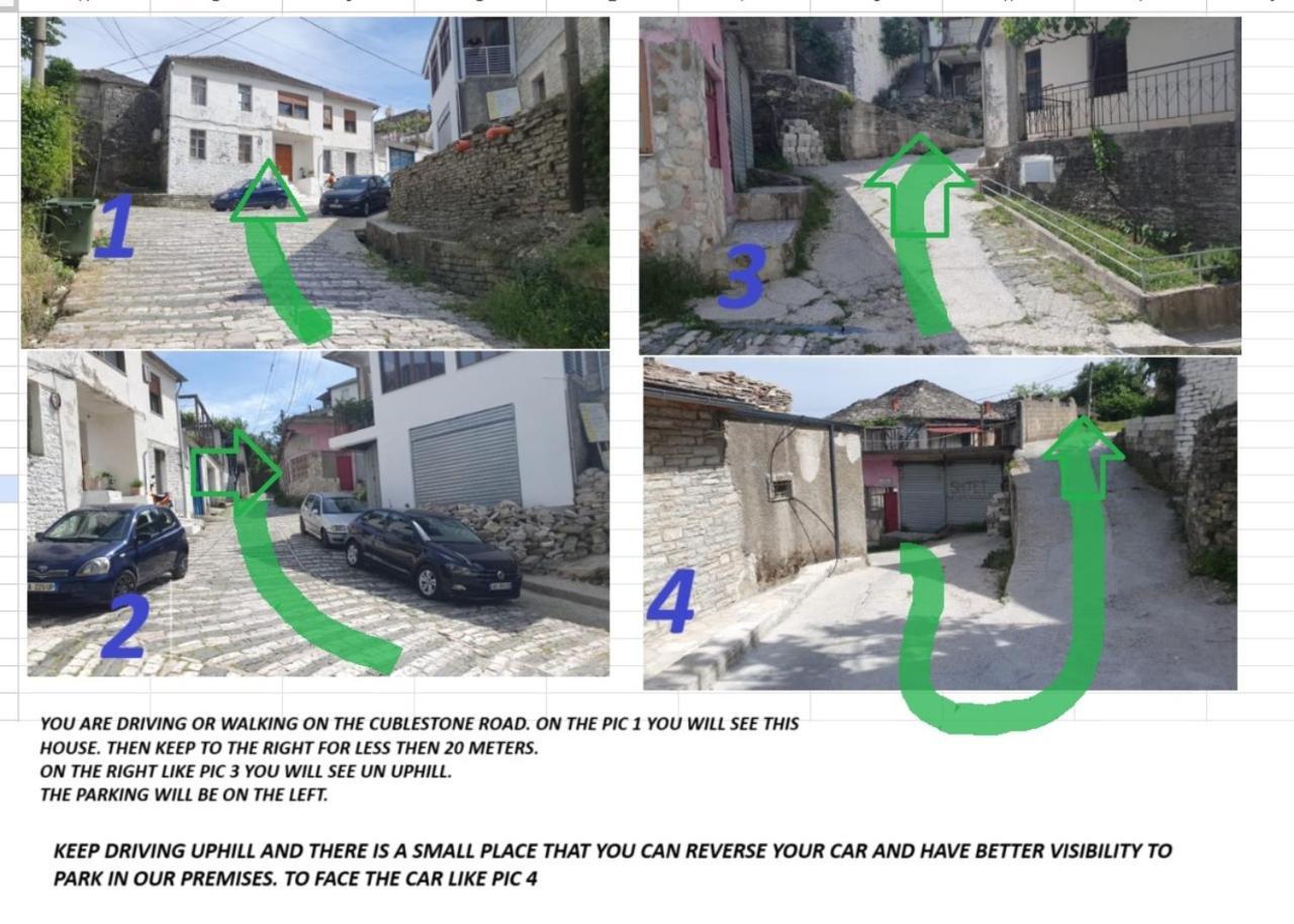 Gjirokastër Guri Guesthouse מראה חיצוני תמונה
