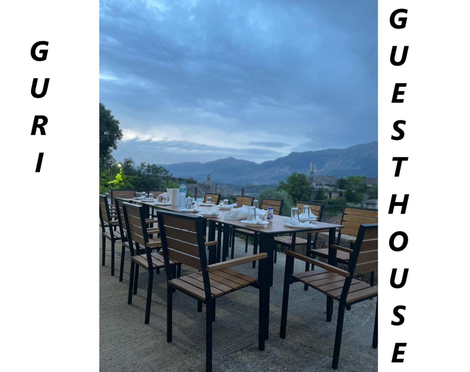 Gjirokastër Guri Guesthouse מראה חיצוני תמונה